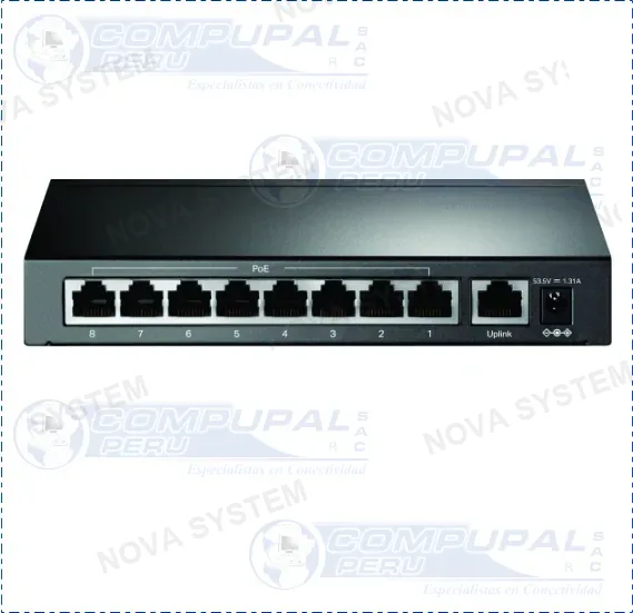 TP-LINK SWITCH TP-LINK TL-SF1009P 8PTS POE 10/100 + 1PT 10...