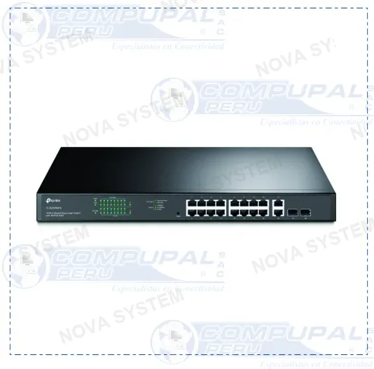 TP-LINK SWITCH TP-LINK TL-SG1218MPE 16PTS POE GB + 2GB + 2...