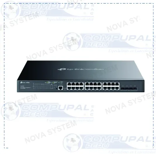 TP-LINK SWITCH TP-LINK TL-SG3428MP 24PTS POE GIGABIT + 4SF...