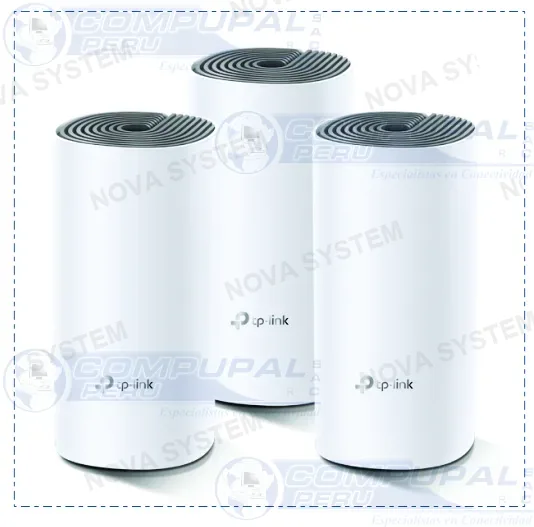 TP-LINK SISTEMA WIFI MESH TP-LINK DECO E4 AC1200 PACK 3