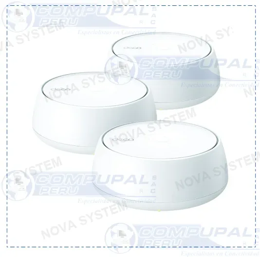 TP-LINK SISTEMA WIFI MESH TP-LINK DECO BE25-3 BE5000 PACK3...