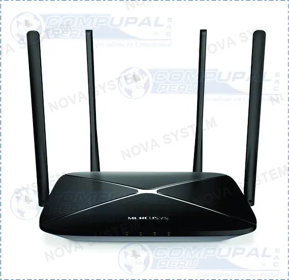 MERCUSYS ROUTER MERCUSYS AC12G AC1200 GIGABIT 4 ANTENAS