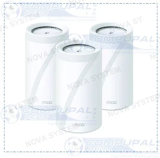 TP-LINK SISTEMA WIFI MESH TP-LINK DECO BE85-3 BE22000 PACK...