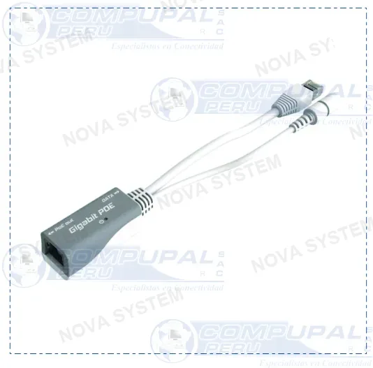 MIKROTIK ADAPTADOR POE MIKROTIK RBGPOE PASSIVO SIN FUENTE