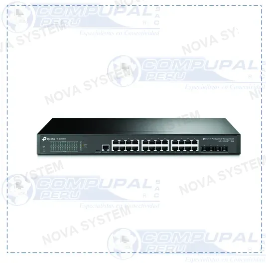 TP-LINK SWITCH TP-LINK TL-SG3428X ADM 24PTS GIGABIT + 4SFP...