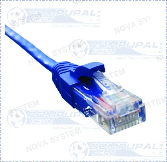 SATRA PATCH CORD SATRA CAT6 PCSC6-3M-BLUE 3MTS 28AWG