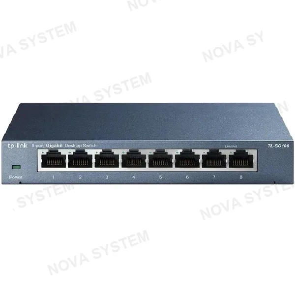 TP-LINK SWITCH TP-LINK TL-SG108 8PTS GIGABIT METAL