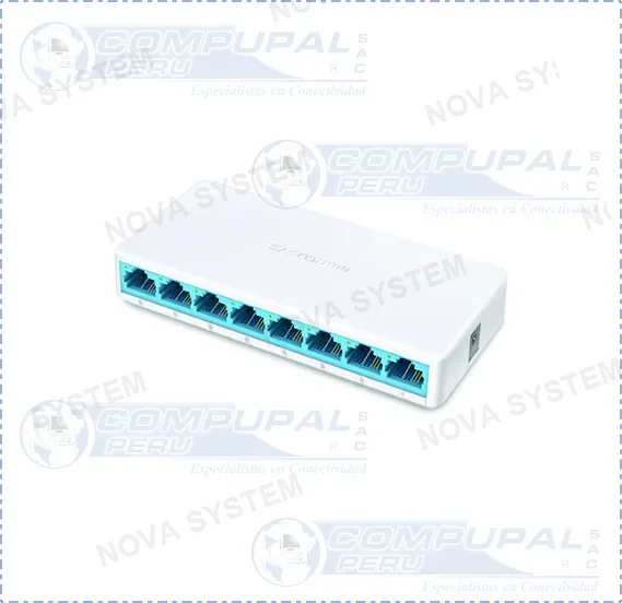 MERCUSYS SWITCH MERCUSYS MS108 8PTS BASE100