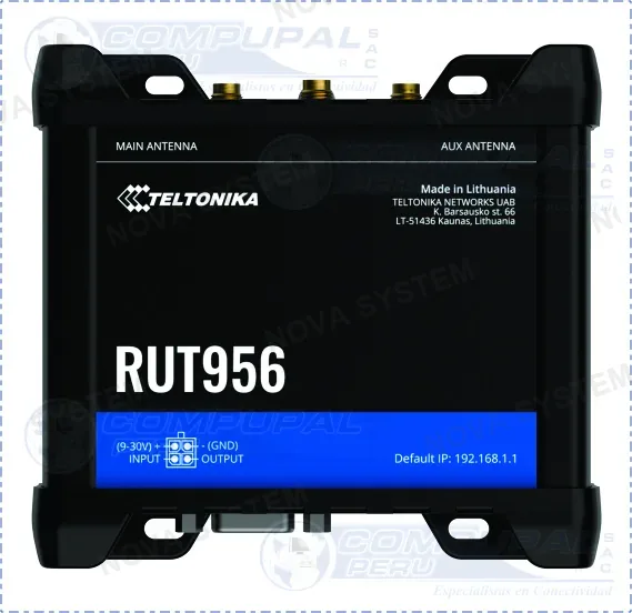 ROUTER INDUSTRIAL TELTONIKA RUT956 WIFI 4G LTE