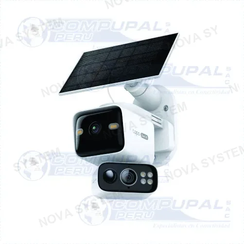 3M CAMARA TAPO C645D KIT 2K 3MP DUAL PANEL SOLAR EXTE...