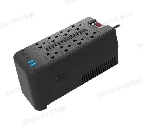FORZA ESTABILIZADOR FORZA FVR-1222USB 8TOMAS 1200VA 600W