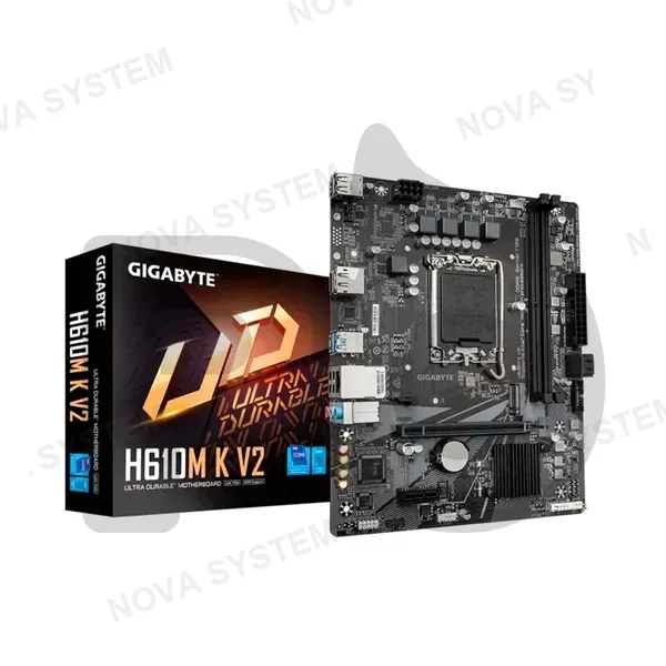 GIGABYTE PLACA MADRE GIGABYTE H610M K V2 (LGA1700) (DDR5)