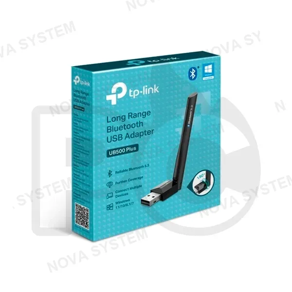 TP-LINK ADAPTADOR TP-LINK UB500 PLUS USB LONG RANGE BLUETOOTH 5.4 USB