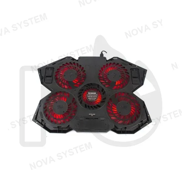 COOLER GAMER PARA LAPTOP CYBERCOOL HA-K3 LED ROJO