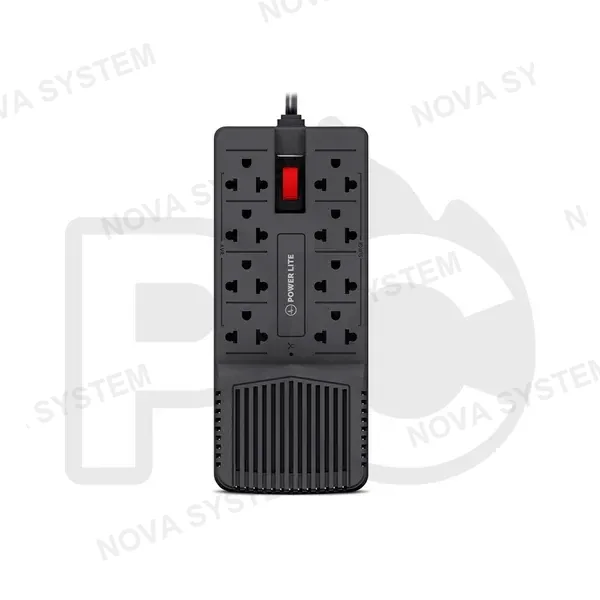 ESTABILIZADOR NOVA AVR PLI908 900VA/450W 8 SALIDAS