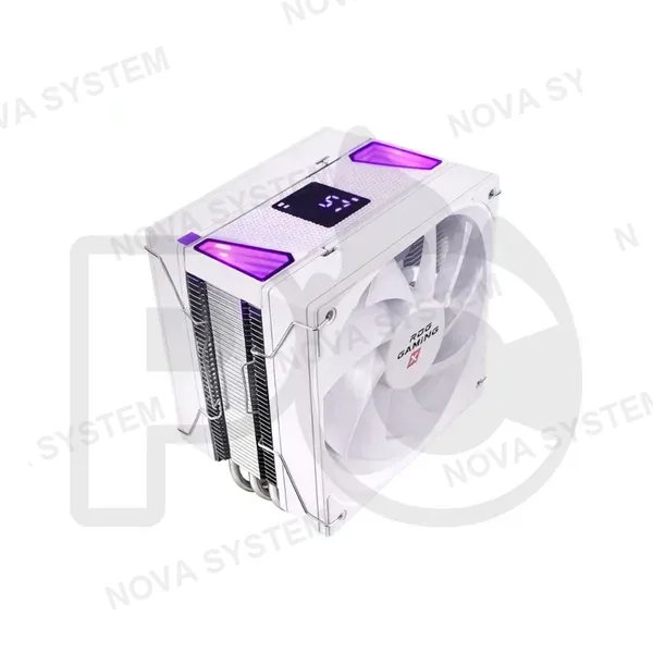 DISIPADOR TORRE ROG GAMING X RG400PLUS WHITE 2 FANS ARGB DIGITAL