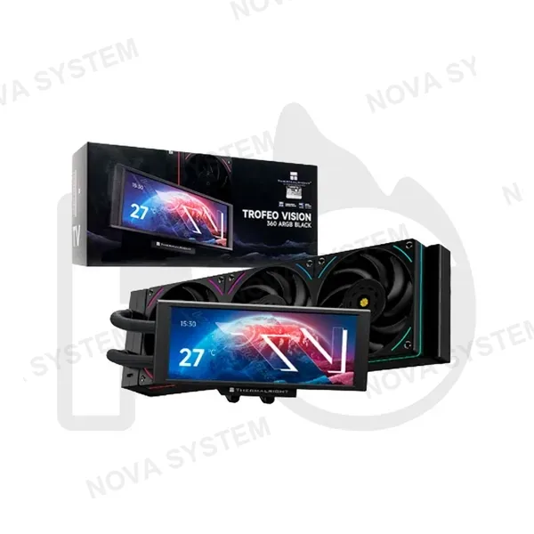 REFRIGERACION LIQUIDA THERMALRIGHT TROFEO VISION 360 ARGB BLACK