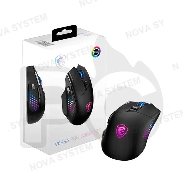 MSI MOUSE GAMER MSI VERSA PRO WIRELESS 26000DPI BLACK