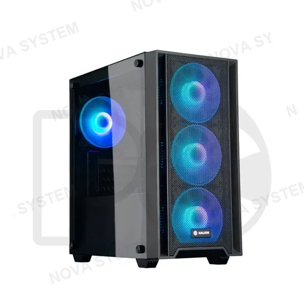 HALION CASE GAMER HALION RAGNAROK 321 550W 4 FANS RGB