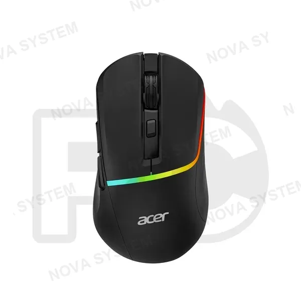 ACER MOUSE GAMER TRIMODE ACER OMR210BK NEGRO RGB 6B 7200DPI RECARGABLE