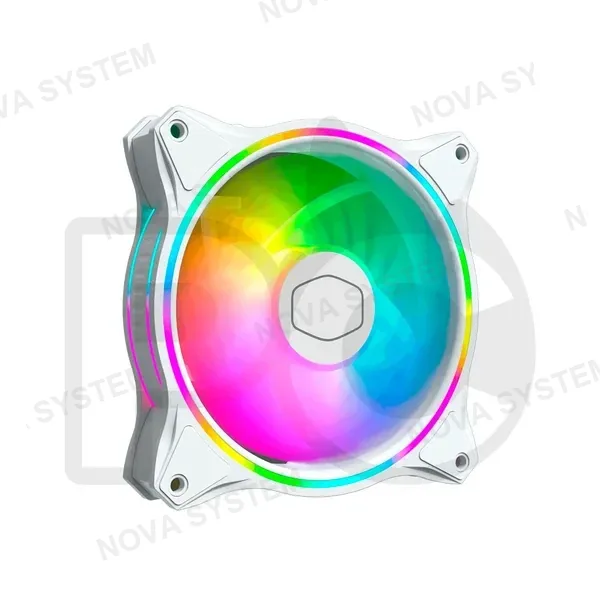 COOLER MASTER COOLER DE CASE COOLER MASTER WHITE MF120 HALO ARGB