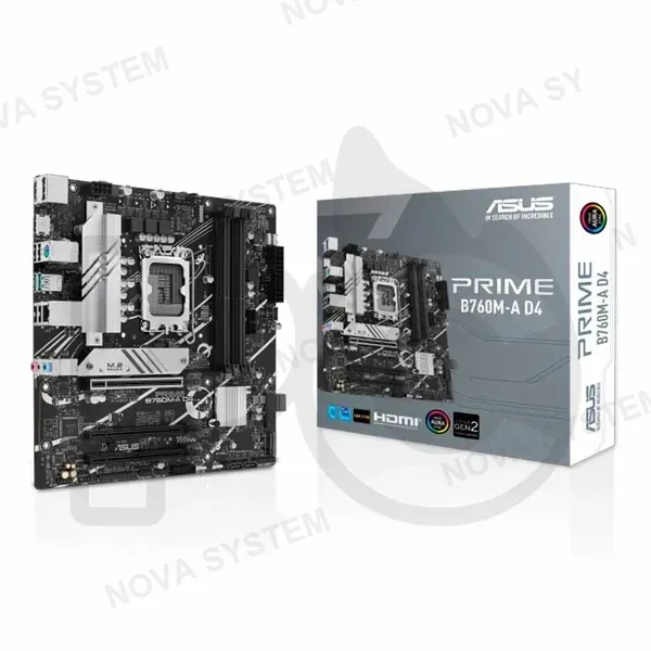 ASUS PLACA MADRE ASUS PRIME B760M-A (LGA1700) (DDR4)