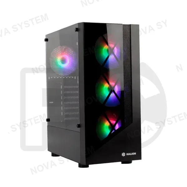 HALION CASE GAMER HALION DRAGON CR15 C/F 500W REALES
