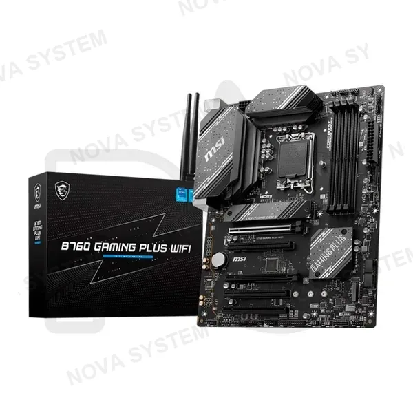 MSI PLACA MADRE MSI B760 GAMING PLUS WIFI (LGA1700) (DDR5)