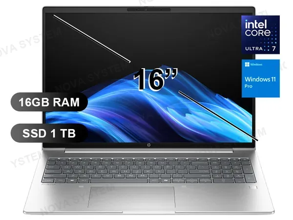 HP LAPTOP HP PROBOOK 4 G1I ULTRA-7 255U/ 16GB/ SSD1TB/ W11P/ 16/ BH8M9LT