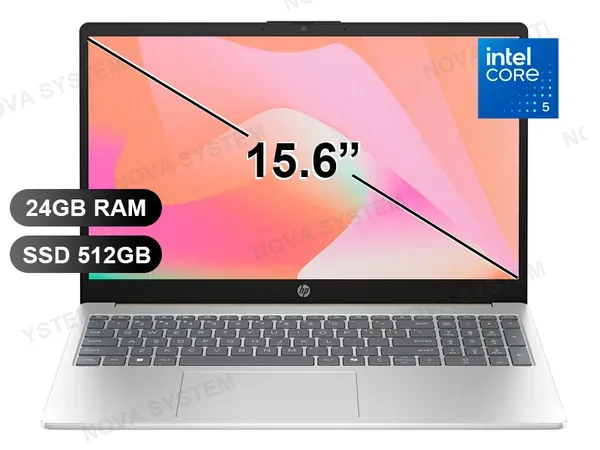 HP LAPTOP HP 15-FD2362LA AI ULTRA-5 225U/ 24GB/ SSD512G/ FREE/ 15.6/ D31TFLA