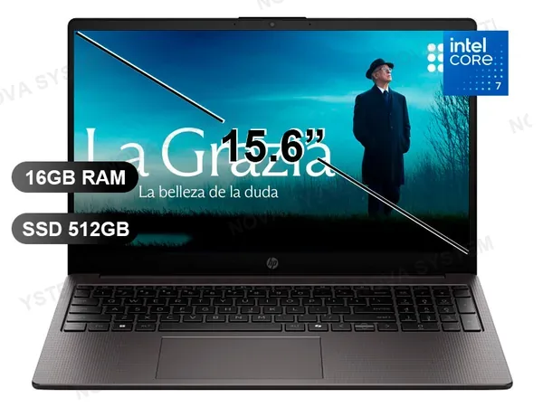 HP LAPTOP HP 250R G10 I7-150U/ 16GB/ SSD512GB/ FREE/ 15.6/ D2DX8AT