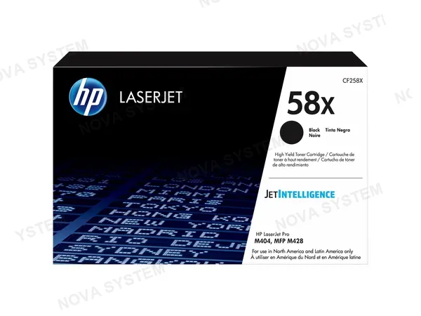 HP TONER HP 58X NEGRO (CF258X) LASERJET M404/M428 10.000 PG