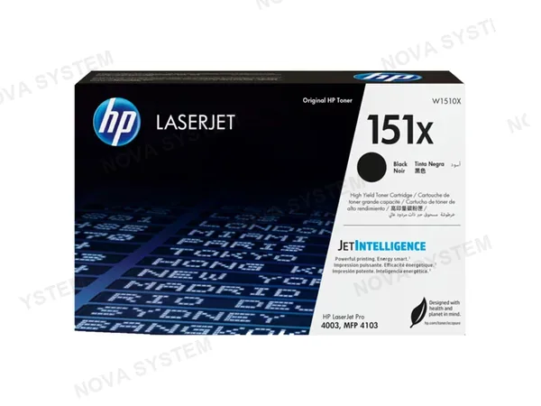 HP TONER HP W1510X (151X) L.J. 4003A BLACK 9700 PGS