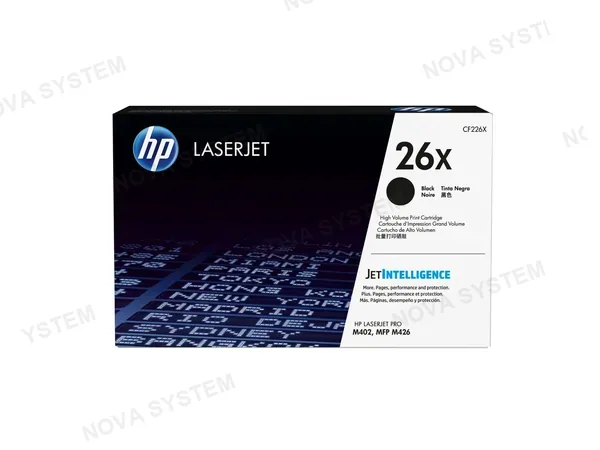 HP TONER HP 26X NEGRO (CF226X) LASERJET M402/M426 9000 PAG.