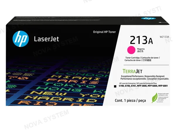 HP TONER HP W2133A (213A) LJ 5800 ENT. MAGENTA 3,000 PGS