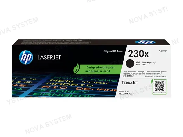 HP TONER HP W2300X (230X) L.J.4303FDW BLACK 7.5 KPGS