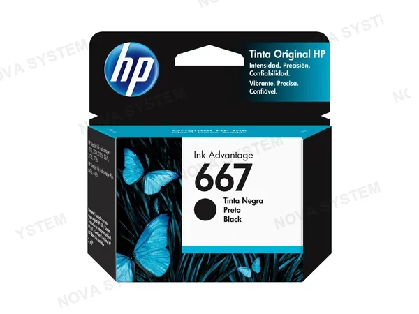 HP CARTUCHO DE TINTA HP 667 BLACK (3YM79AL) 1275/2374/2375/2376/2775/2776