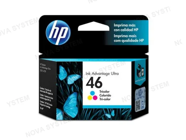 HP CARTUCHO DE TINTA HP 46 TRICOLOR (CZ638AL) 2529/4729/5738/5739 750 PAG.