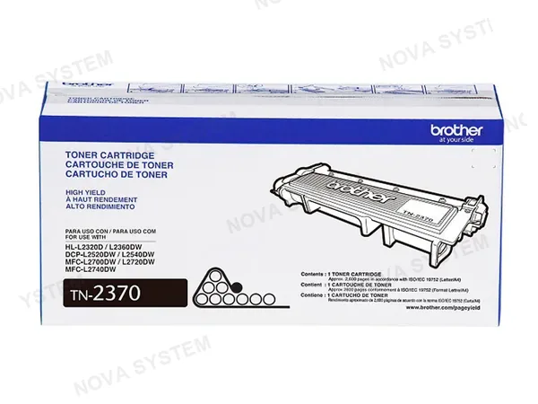 BROTHER TONER BROTHER TN-2370 P/2360DW /L2540 / L2740 / ML2320DN 2600 PAG