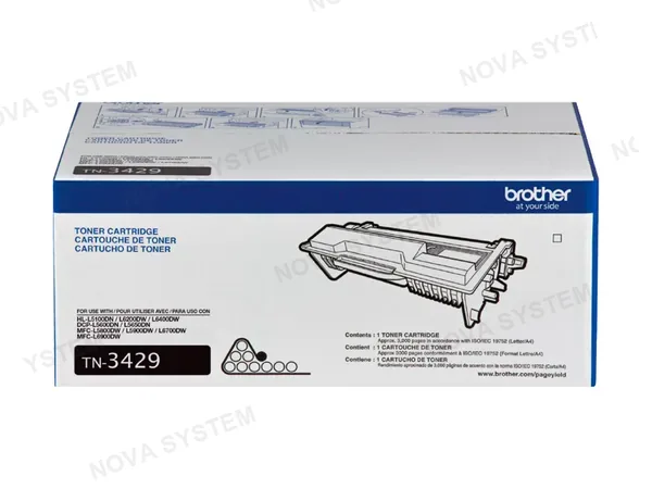 BROTHER TONER BROTHER TN3429 P/HL-L5100DN/DCP-L5650DN 3K PGS