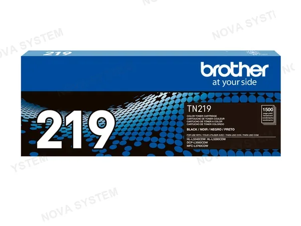 BROTHER TONER BROTHER TN-219BK BLACK P/ L3560/L3760/ L3280 1500KPG