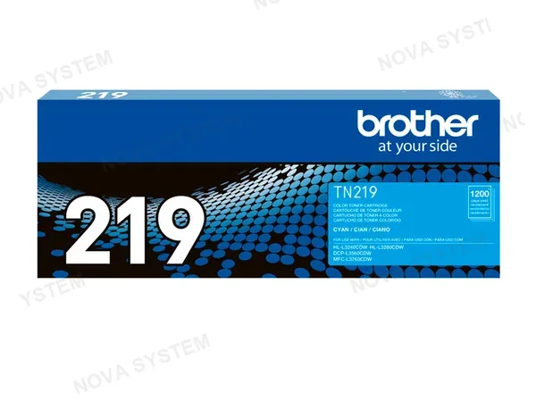 BROTHER TONER BROTHER TN-219C CYAN P/L3560/L3760/L3280 1200KPG