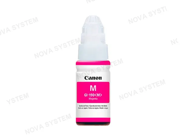 CANON TINTA CANON GI-190M P/G3100/G2100 MAGENTA