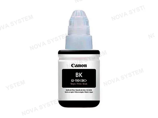 CANON TINTA CANON GI-190BK P/G3100/G2100 NEGRO