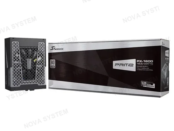 SEASONIC FUENTE DE PODER SEASONIC PRIME PX-1600W 80PLUS PLATINUM FULL MODULAR SSR-1600PD2