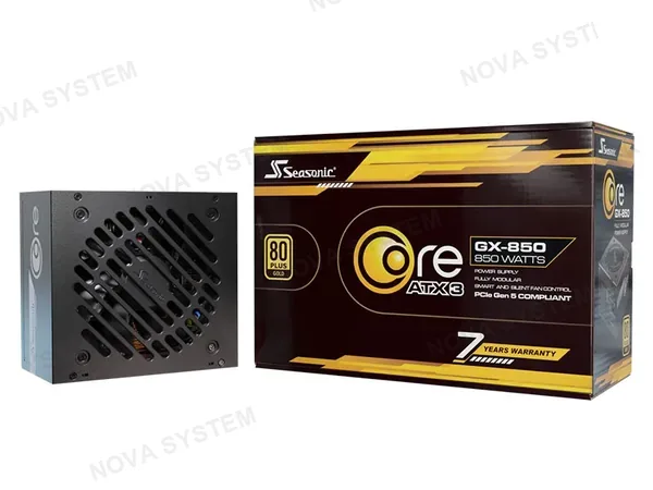 SEASONIC FUENTE DE PODER SEASONIC CORE GX-850W-V2 80PLUS GOLD FULL MODULAR