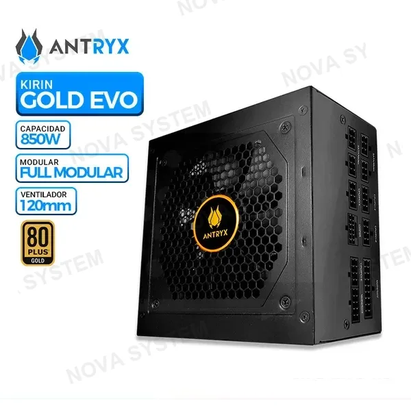 ANTRYX FUENTE DE PODER ANTRYX 750W KIRIN 80PLUS GOLD (GPX750S)