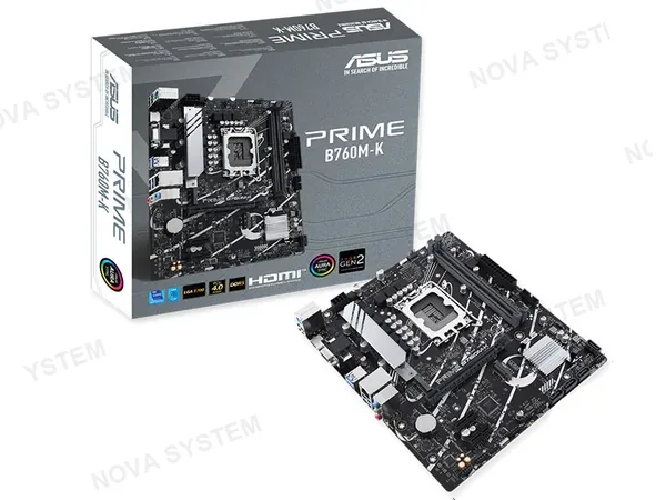 ASUS PLACA ASUS PRIME B760M-K LGA1700 DDR5