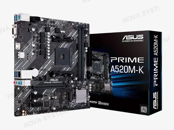 ASUS PLACA ASUS PRIME AMD A520M-K DDR4/ 2933MHZ/ HDMI/ VGA