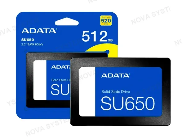 ADATA DISCO SOLIDO ADATA 512GB SU650 2.5 SATA ASU650SS-512GT-R